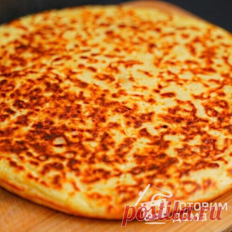 Ленивый хачапури на сковороде - пошаговый рецепт с фото на Готовим дома