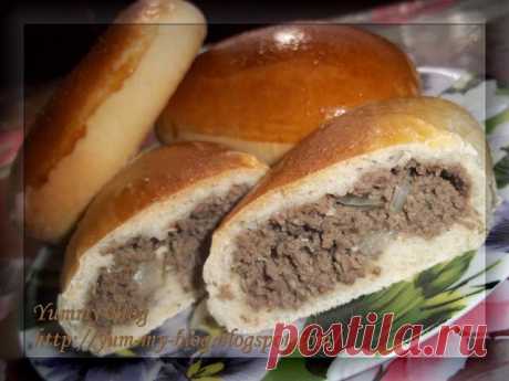Yummy Blog: Пирожки сдобные с ливером &quot;Закусочные&quot;