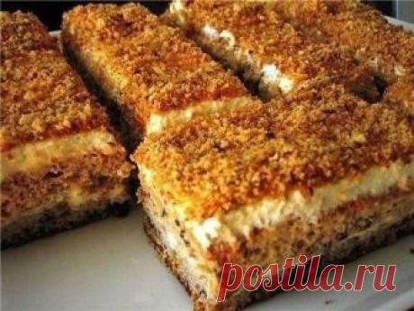 Кулинария >Пирожное "Белочка"
