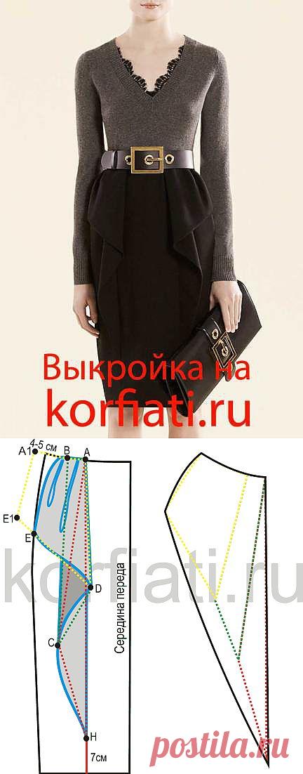 Как сшить юбку своими руками - выкройка Школы шитья Анастасии Корфиати