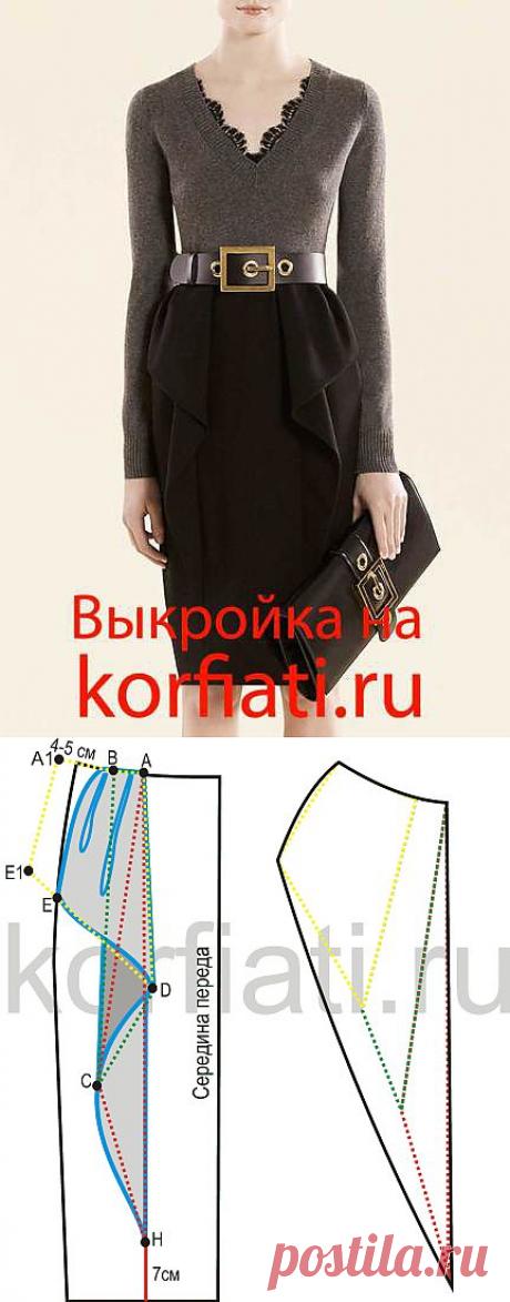 Как сшить юбку своими руками - выкройка Школы шитья Анастасии Корфиати