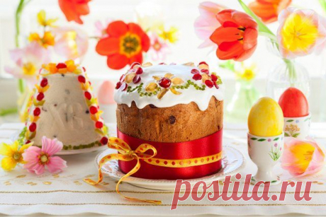 7 лучших рецептов вкусной пасхальной выпечки Куличи к Пасхе пекут с незапамятных времен, а во время праздничной трапезы ставят на красивом подносе на самое видное место. Рецептов пасхального кулича известно великое множество. Предлагаем вашему вниманию подборку лучших рецептов куличей к Пасхе, которые вы без труда сможете повторить...