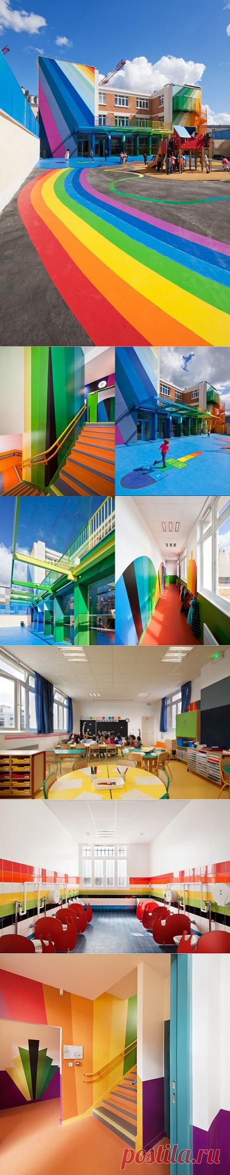 Позитивная радужная детская школа | Мир в цвете: позитивное мышление, истории успеха, радости жизни