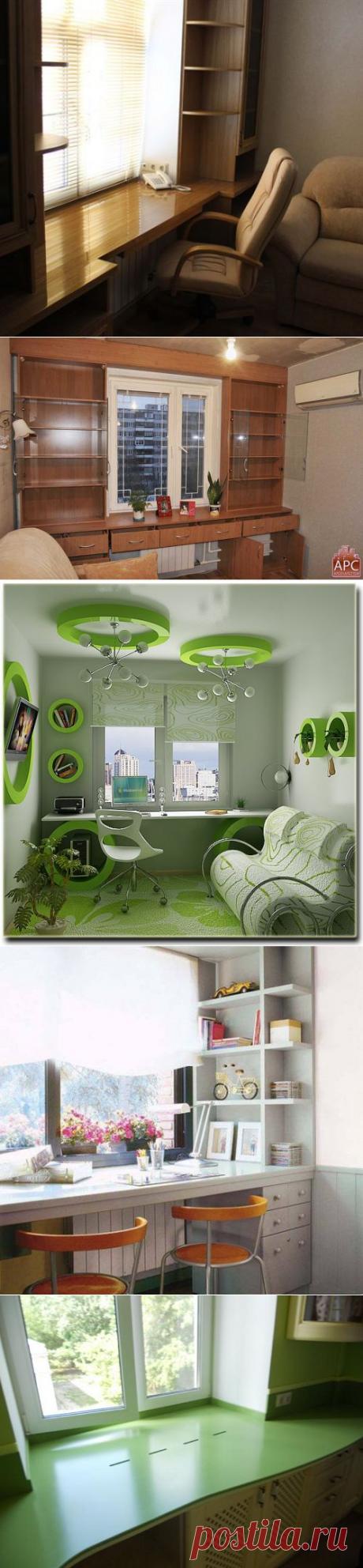 Письменный стол-подоконник