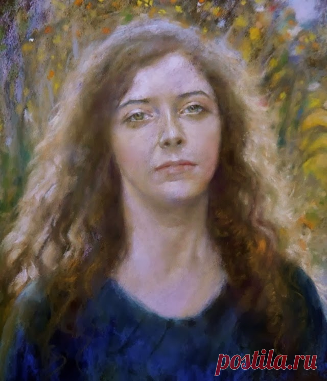 Рисунки пастелью. Margaret Ferguson