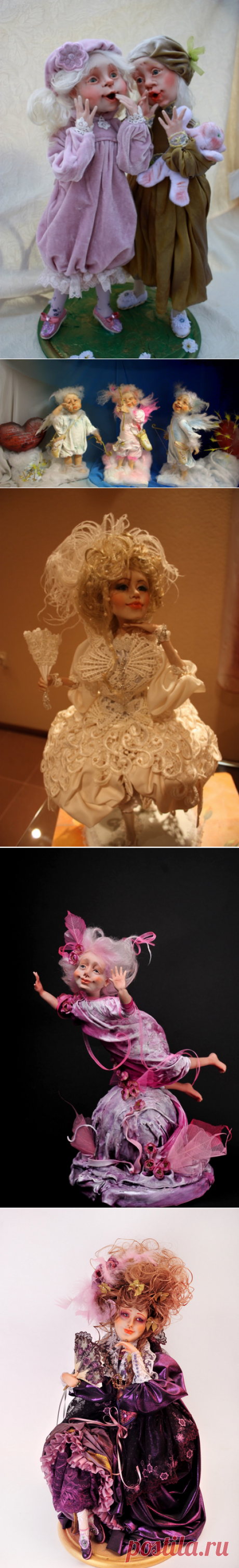 удивительные куклы Елены Михайловой
