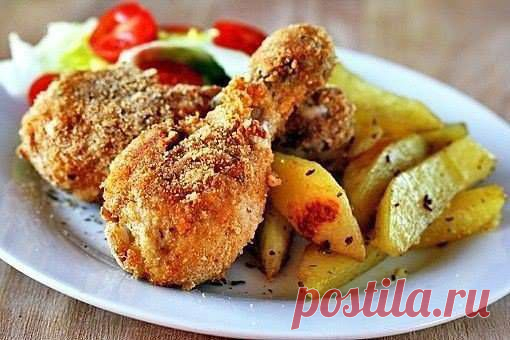 Хрустящие куриные ножки