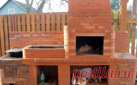 Печи барбекю: как сделать кирпичную конструкцию