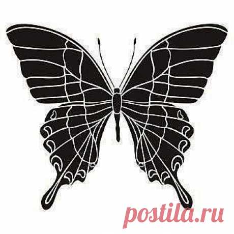ШАБЛОНЫ БАБОЧЕК ДЛЯ ТВОРЧЕСТВА.