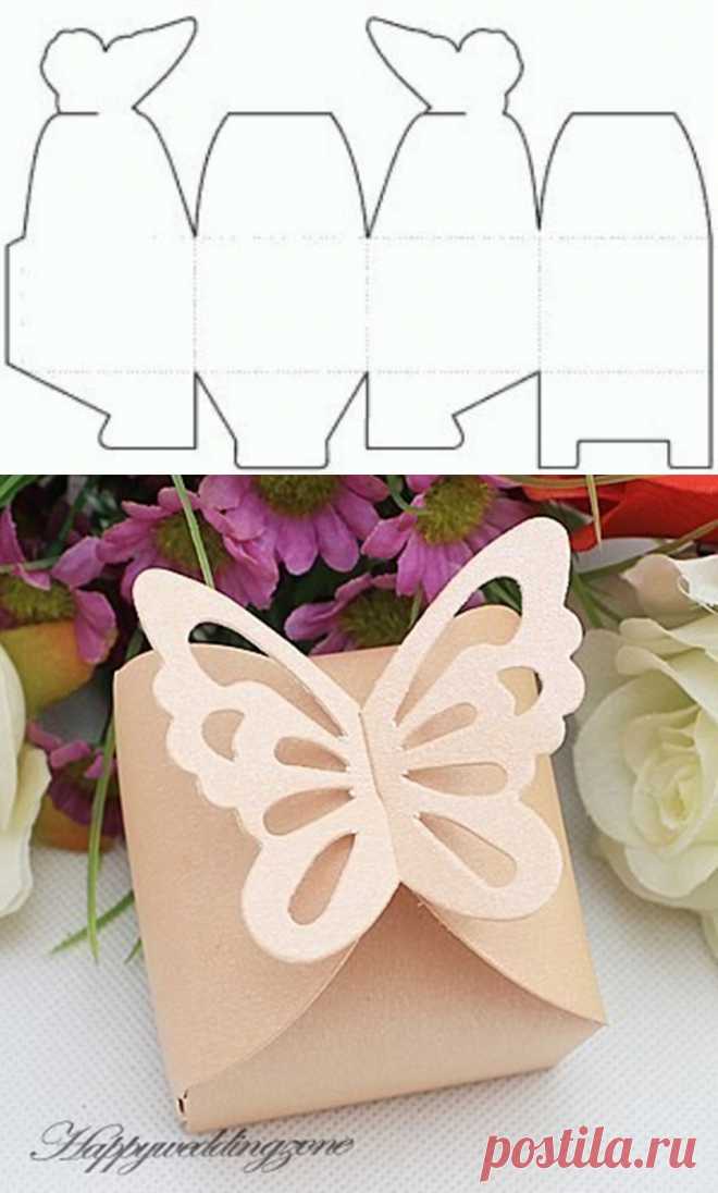 10+ Beautiful DIY Patterns of Candy Gift Box