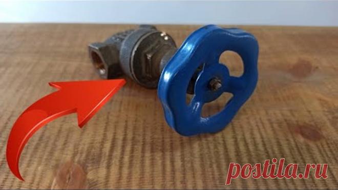 УЗНАВ ЭТОТ СЕКРЕТ, ты больше НИКОГДА не выбросишь старый КРАН! Не трать деньги, сделай сам!