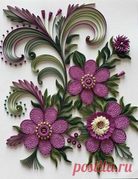 Pin by Rebecca Vessels on Quilling - 3D Flowers 3 Paper quilling designs, Paper quilling flowers, Neli quilling в Яндекс.Коллекциях
