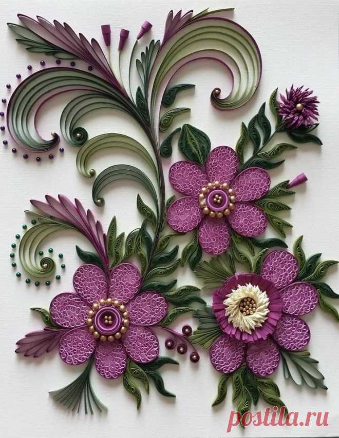 Pin by Rebecca Vessels on Quilling - 3D Flowers 3 Paper quilling designs, Paper quilling flowers, Neli quilling в Яндекс.Коллекциях
