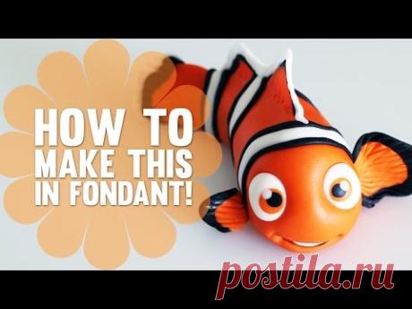 How to Make Nemo from Finding Nemo - Cake Decorating Tutorial