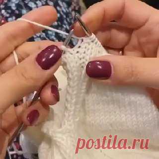 Вязание | Видео-уроки Такую кромочную вы не видели! 🌸

А она очень достойна внимания, как думаете?
Укреплённый кромочный край изнаночными скрещенными петлями!