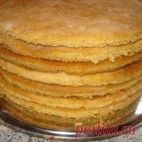 Как быстро приготовить коржи для торта?