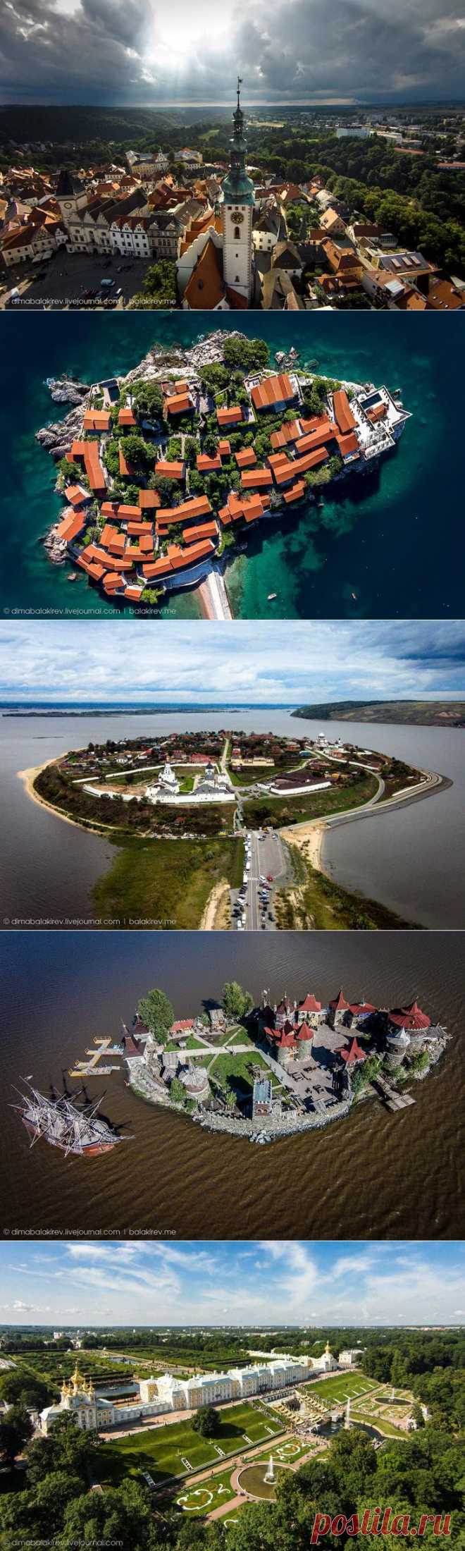 Земля с квадрокоптера