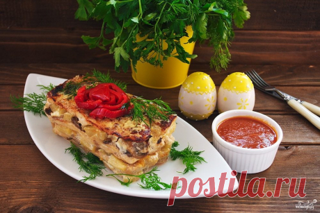 Мясной торт - пошаговый рецепт с фото на Повар.ру