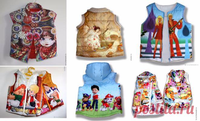 Шьем стеганый жилет для ребенка. Мастер-класс