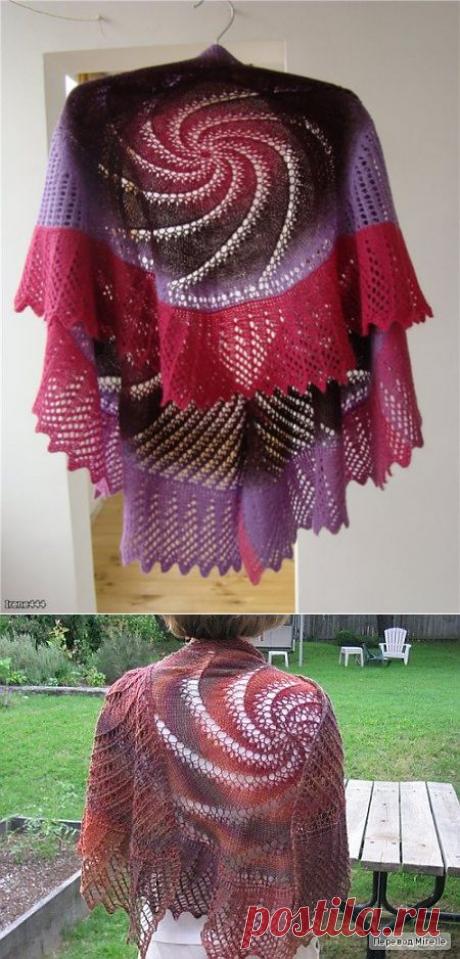 ШАЛЬ ЖИЗНЬ В РОЗОВОМ ЦВЕТЕ.