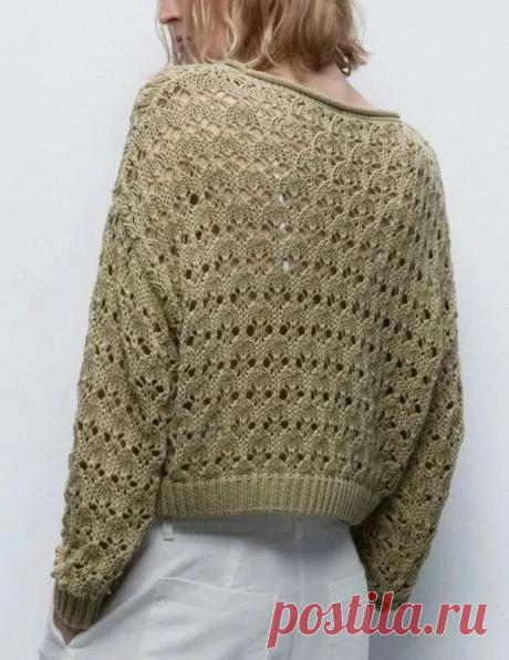 Два узора для джемперов в копилку