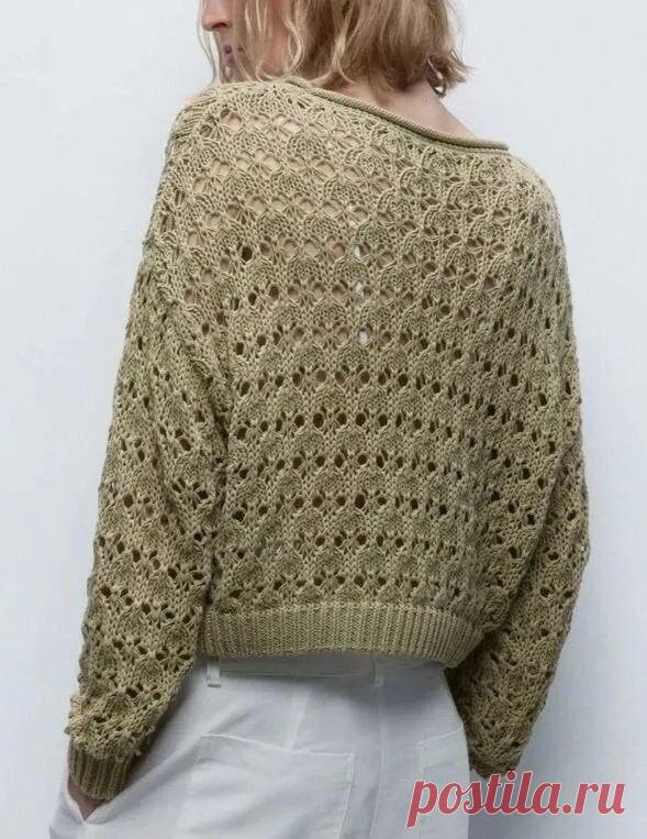 Два узора для джемперов в копилку