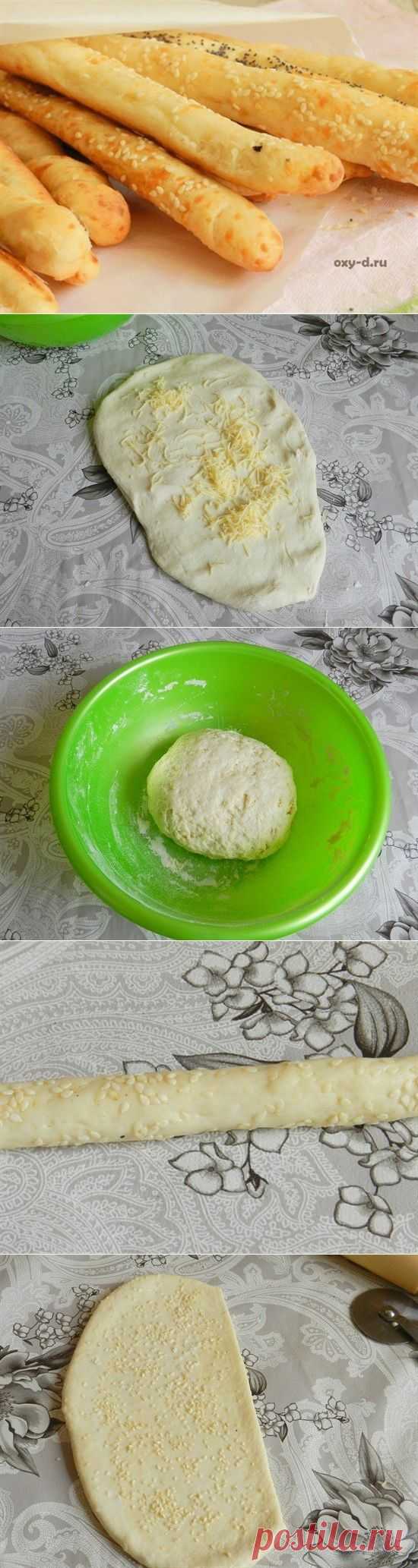 Хлебные палочки с сыром "Улетные"