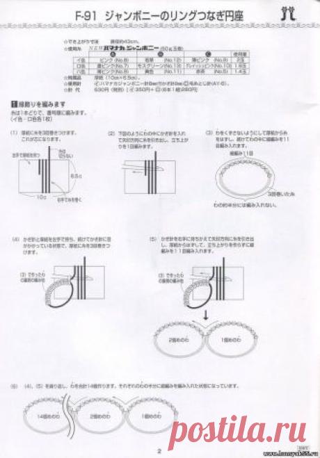 Маленькие коврики в японском стиле / Вязание крючком / Вязание крючком для начинающих