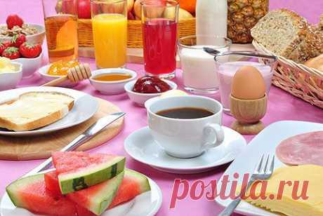 5 продуктовых таблиц на каждый день / Будьте здоровы
