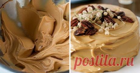 Карамельный крем для тортов, пирожных, эклеров и шу Редко где в кондитерской найдешь подобный вкус.