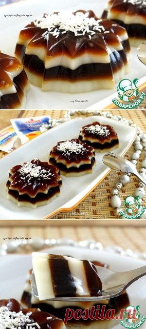 Нежный кофейно-ванильный десерт - кулинарный рецепт