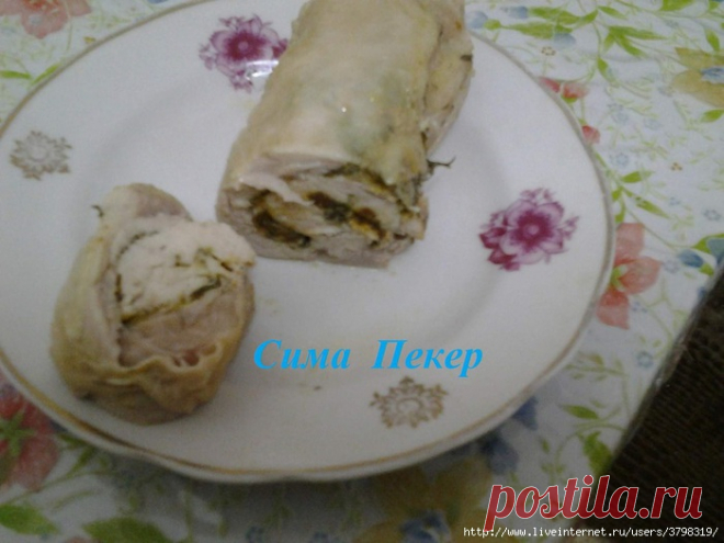 Куриный рулет