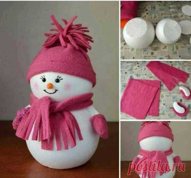 Множество идей снеговиков — Сделай сам, идеи для творчества - DIY Ideas