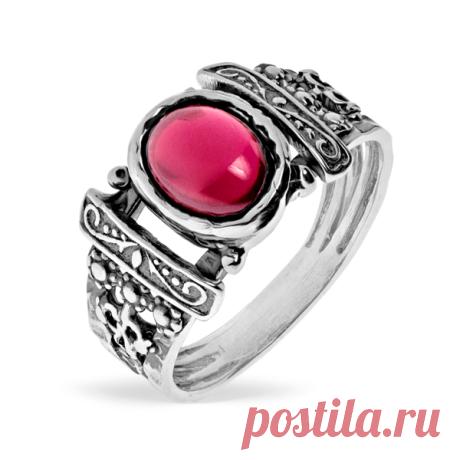 Серебряное кольцо Yaffo с гранатом SAR1379 - Женские украшения