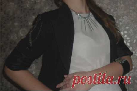 украшение из гвоздей (Ксюша К) / Украшения и бижутерия / Модный сайт о стильной переделке одежды и интерьера