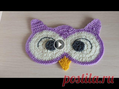 Салфетка &quot;Сова/крючком/1часть Салфетка &quot;Сова&quot;/крючком/1часть ************************************* Если Вы захотите отблагодарить меня за мастер-класс и помочь каналу в р...