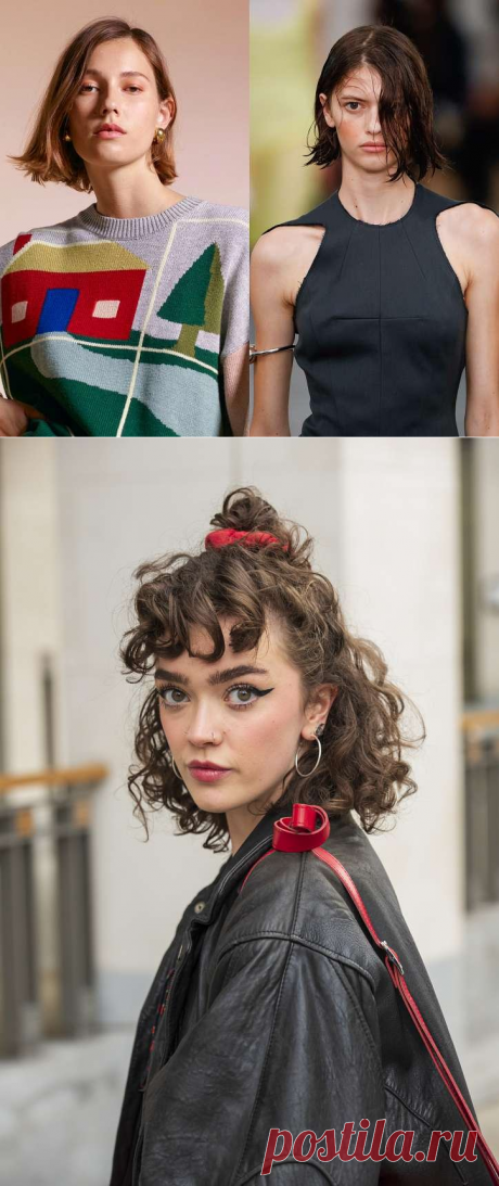 Прически на средние волосы 2022