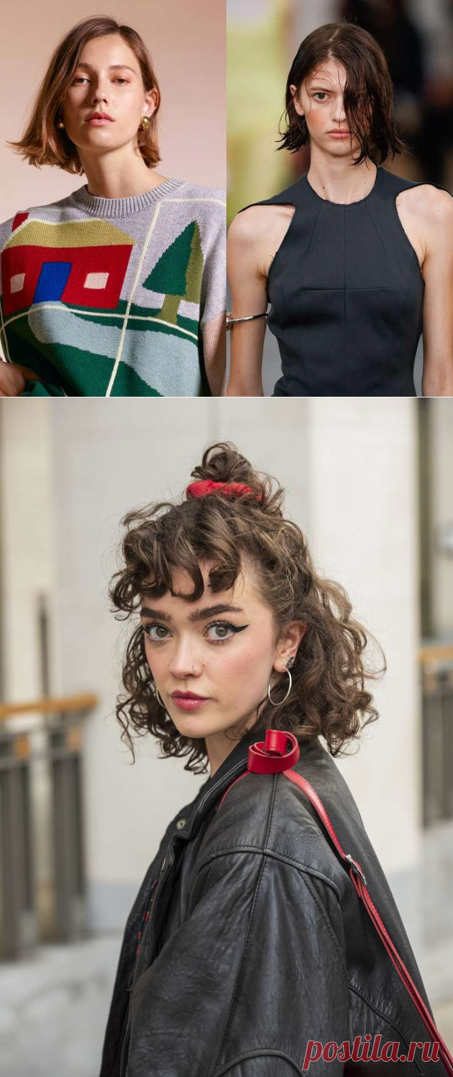 Прически на средние волосы 2022