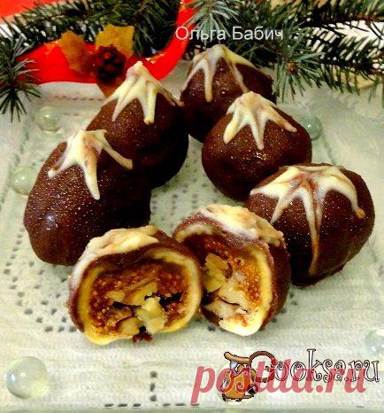 Инжир в шоколаде или конфеты "Для любви" фото рецепт приготовления