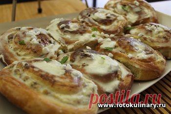 Булочки с творогом и халвой(***)