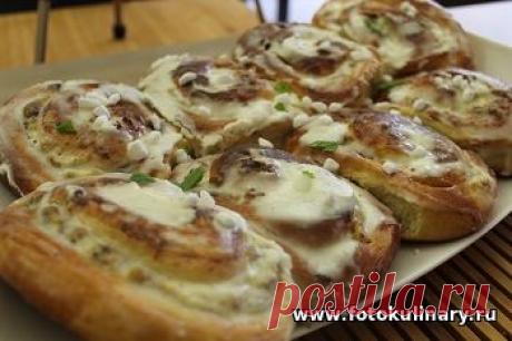 Булочки с творогом и халвой(***)