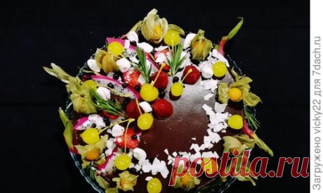 Торт-суфле без выпечки. Понравится тем, кто любит "Птичье молоко"