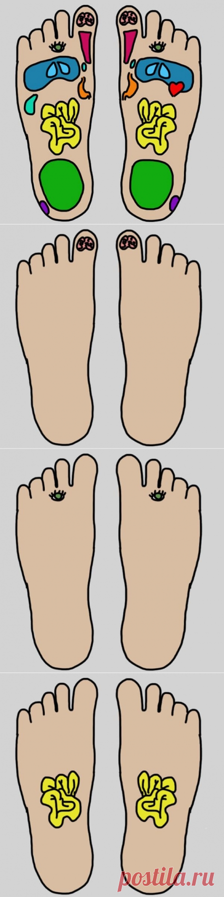 Именно поэтому делать массаж ног каждый вечер так ценно! Здесь начинается чудо…
Рефлекторный массаж стоп — полезная и до безобразия приятная процедура, которая опирается на то, что каждый орган или часть человеческого организма имеет свою рефлекторную зону на стопе. Регулярный массаж стоп проводят как с профилактической целью, так и для устранения различных проблем со здоровьем. Рефлекторный...
Читай дальше на сайте. Жми подробнее ➡