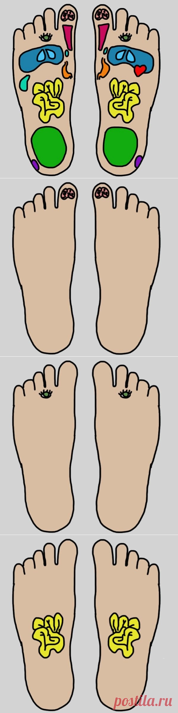 Именно поэтому делать массаж ног каждый вечер так ценно! Здесь начинается чудо…
Рефлекторный массаж стоп — полезная и до безобразия приятная процедура, которая опирается на то, что каждый орган или часть человеческого организма имеет свою рефлекторную зону на стопе. Регулярный массаж стоп проводят как с профилактической целью, так и для устранения различных проблем со здоровьем. Рефлекторный...
Читай дальше на сайте. Жми подробнее ➡