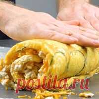 Рулет из омлета