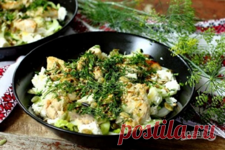 Салат из куринной грудки - пошаговый рецепт с фото на Повар.ру