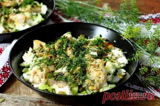 Салат из куринной грудки - пошаговый рецепт с фото на Повар.ру
