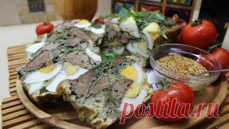Дроб по-румынски из куриной печёнки