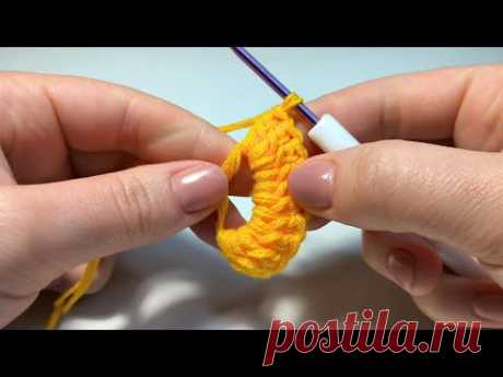 🤩💥КРАСОТА крючком за 😱5 МИНУТ! Вязание крючком для начинающих