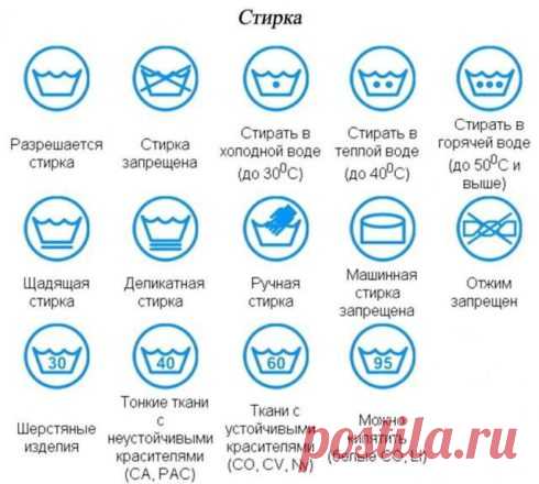 Бережная стирка вещей — Полезные советы